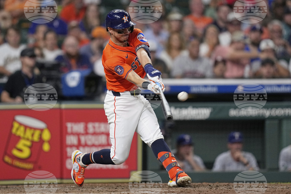 Rangers Astros Baseball
