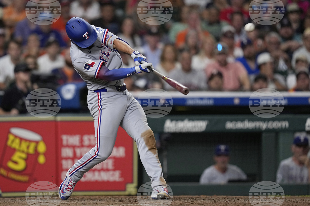 Rangers Astros Baseball