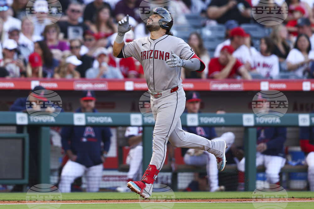 Diamondbacks Angels Baseball