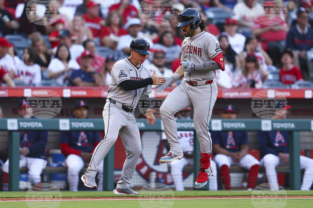 Diamondbacks Angels Baseball