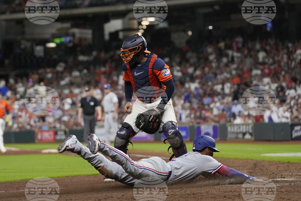 Rangers Astros Baseball