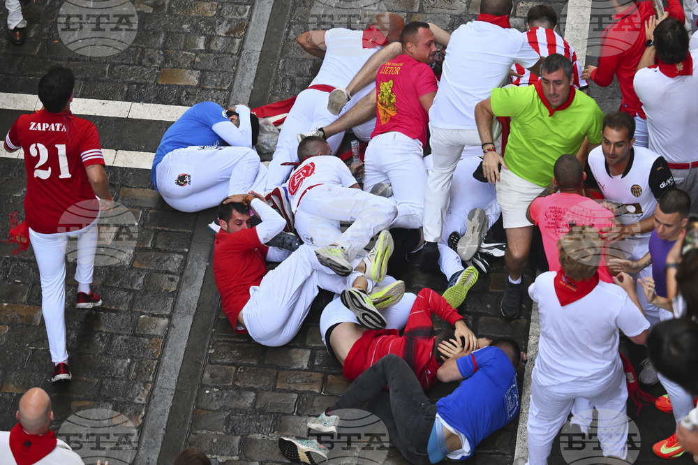 Spain Running of the Bulls