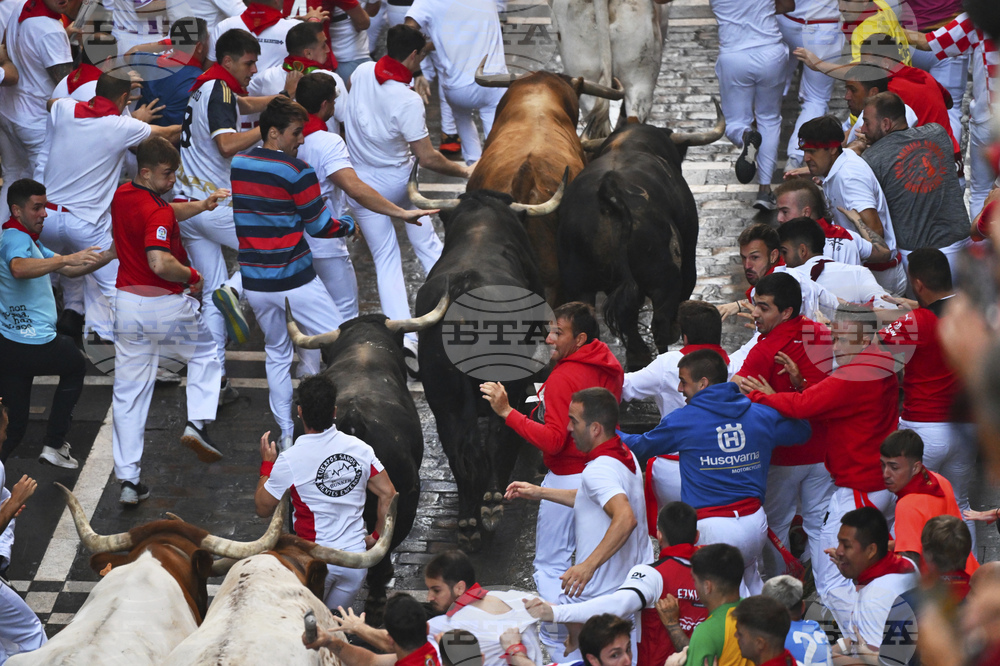Spain Running of the Bulls