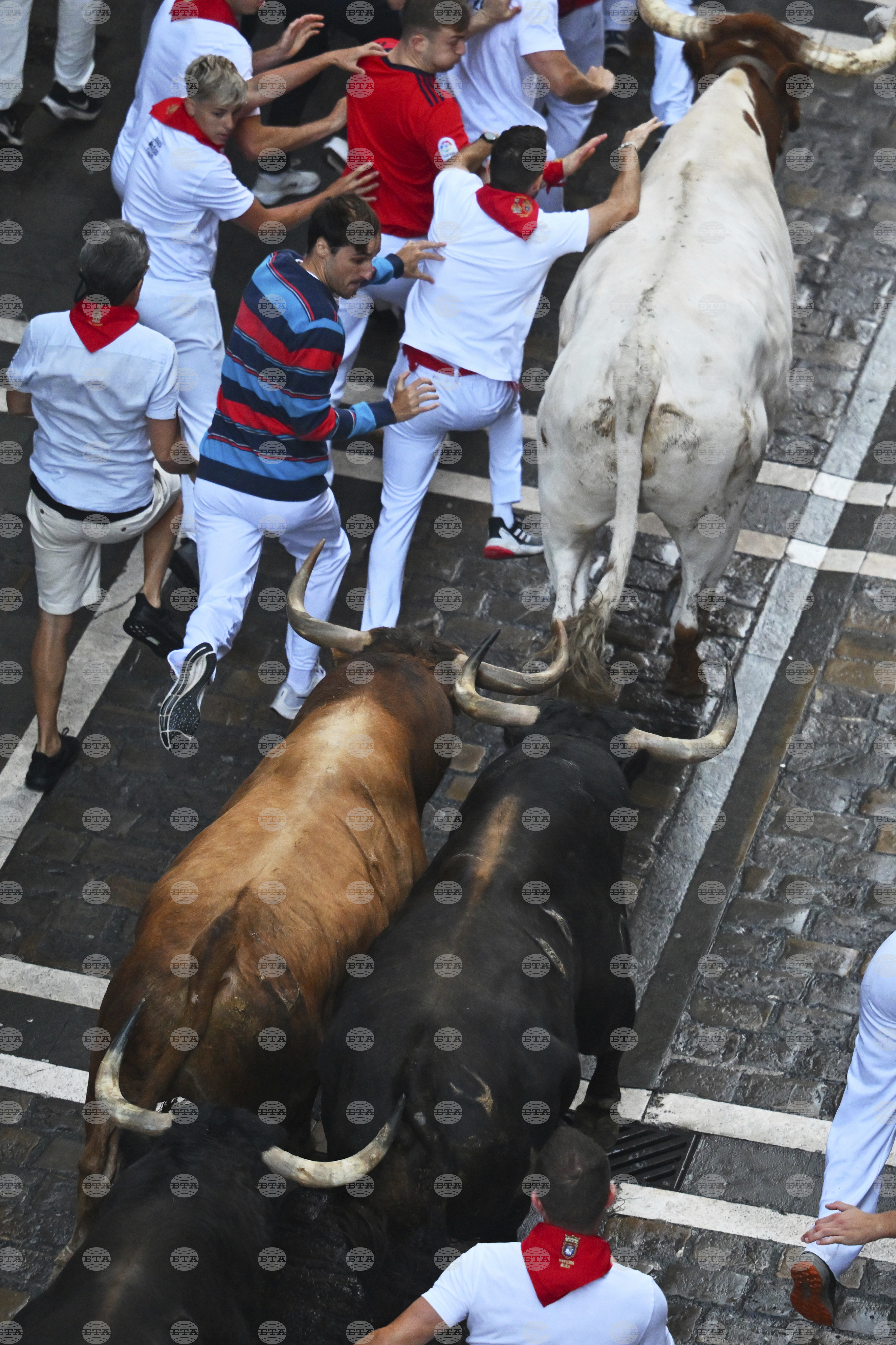 Spain Running of the Bulls