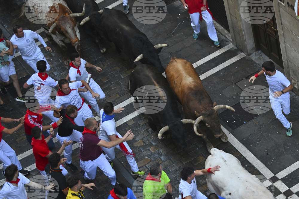 Spain Running of the Bulls