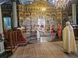 Разград - църква - служба