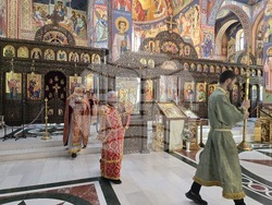 Ловеч - храм „Св. св. Кирил и Методий” - митрополит Гавриил - служба