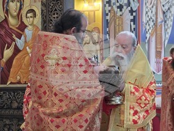 Ловеч - храм „Св. св. Кирил и Методий” - митрополит Гавриил - служба