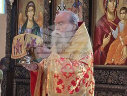 Ловеч - храм „Св. св. Кирил и Методий” - митрополит Гавриил - служба