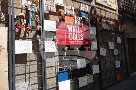 Италия - Рим - Мемориал „Стената на куклите“