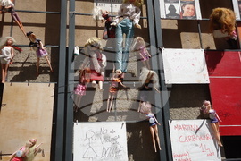 Италия - Рим - Мемориал „Стената на куклите“