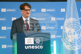 France - Paris - UNESCO - official reception of Bulgaria