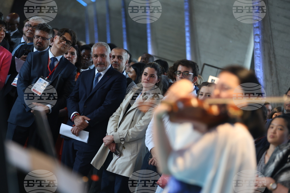 France - Paris - UNESCO - official reception of Bulgaria