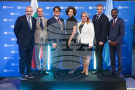 France - Paris - UNESCO - official reception of Bulgaria