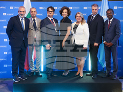 France - Paris - UNESCO - official reception of Bulgaria