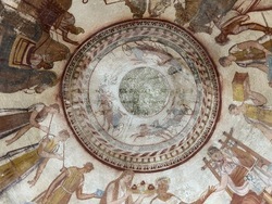 Kazanlak Tomb - original - frescoes - UNESCO