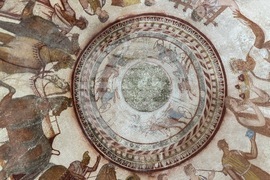 Kazanlak Tomb - original - frescoes - UNESCO