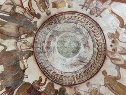 Kazanlak Tomb - original - frescoes - UNESCO
