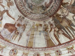 Kazanlak Tomb - original - frescoes - UNESCO