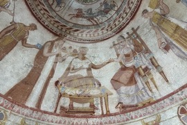 Kazanlak Tomb - original - frescoes - UNESCO
