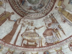 Kazanlak Tomb - original - frescoes - UNESCO