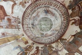 Kazanlak Tomb - original - frescoes - UNESCO