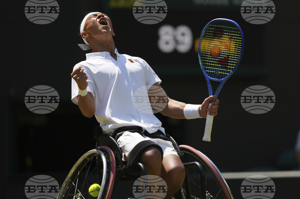 APTOPIX Britain Wimbledon Tennis