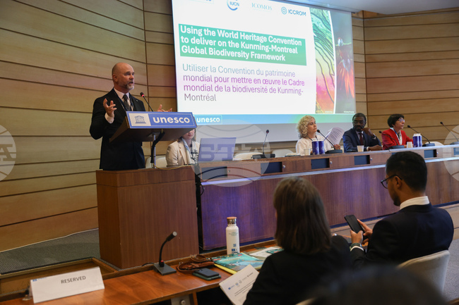 France - Paris - UNESCO - meeting on biodiversity conservation