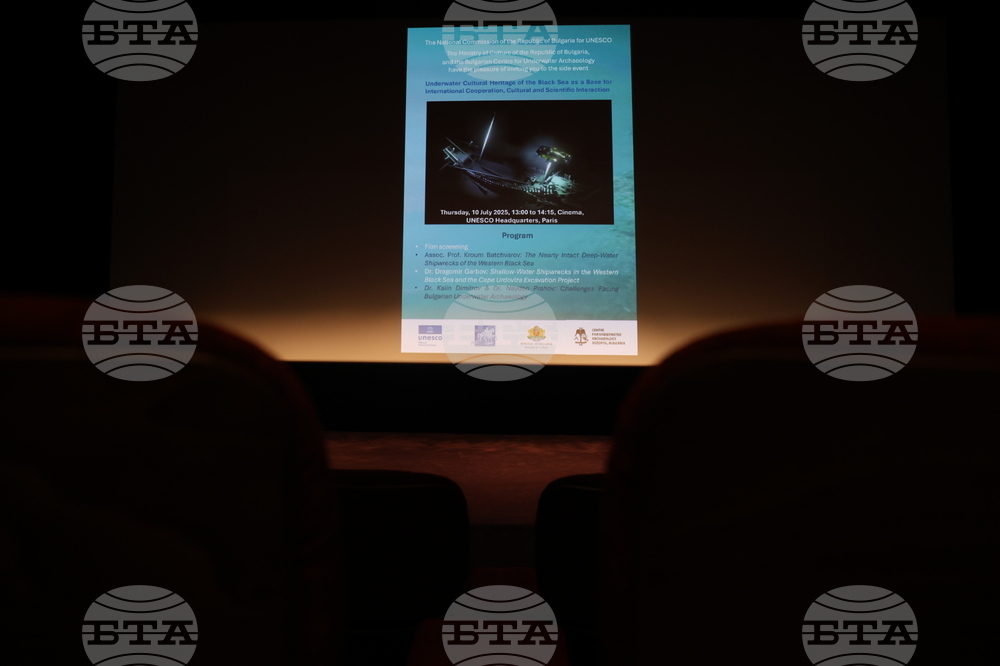 France - Paris - UNESCO - "The Sunken Cultural Heritage of the Black Sea as a Basis for International Cooperation"