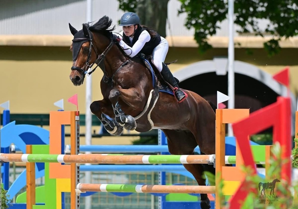 Equestrian Eliza Cholakova Makes History for Bulgaria at European Jumping Championship