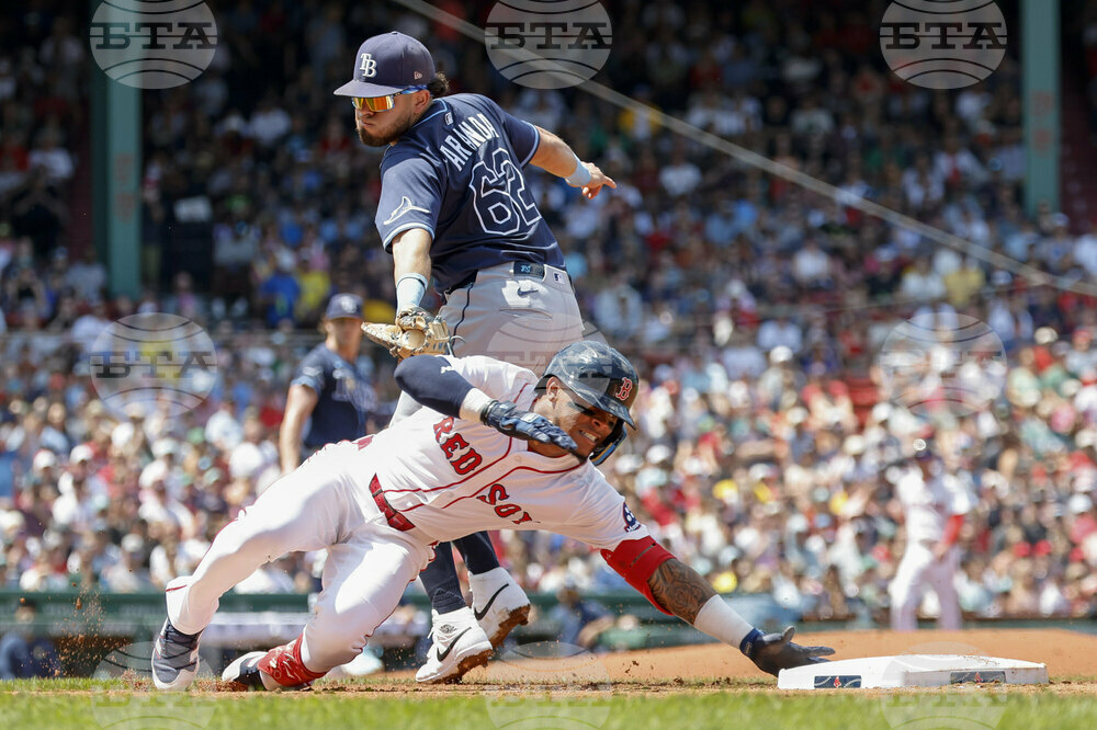 Rays Red Sox Baseball