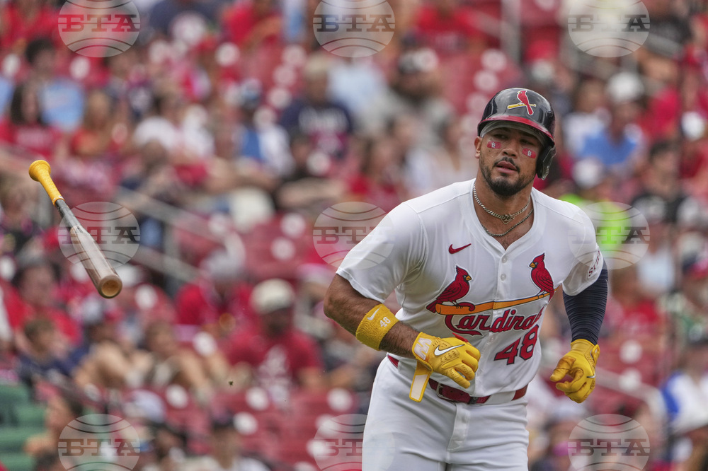 Braves Cardinals Baseball