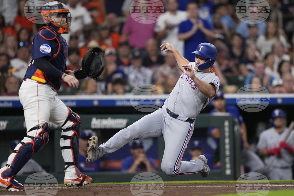Rangers Astros Baseball