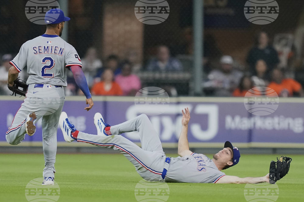 Rangers Astros Baseball