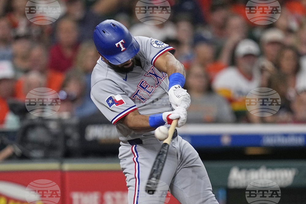 Rangers Astros Baseball