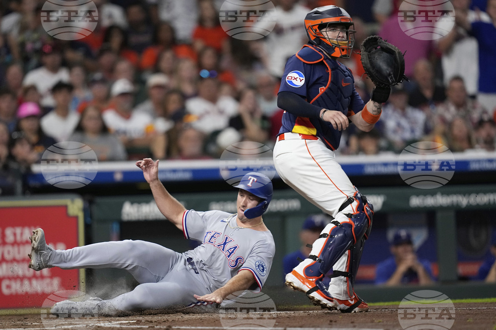 Rangers Astros Baseball