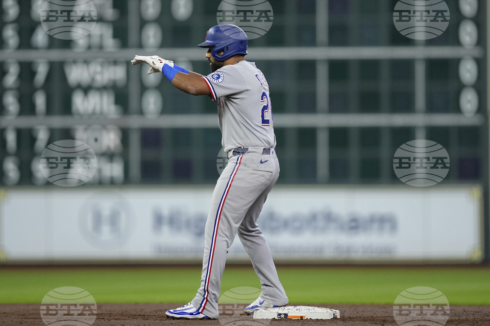 Rangers Astros Baseball