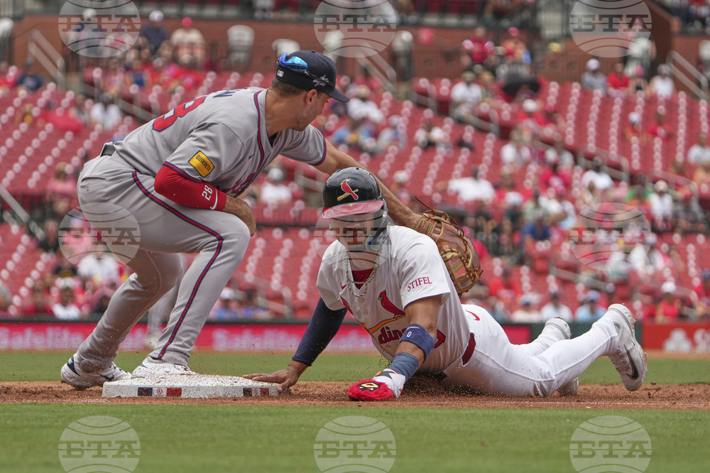 Braves Cardinals Baseball