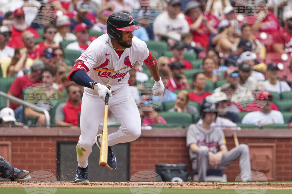 Braves Cardinals Baseball
