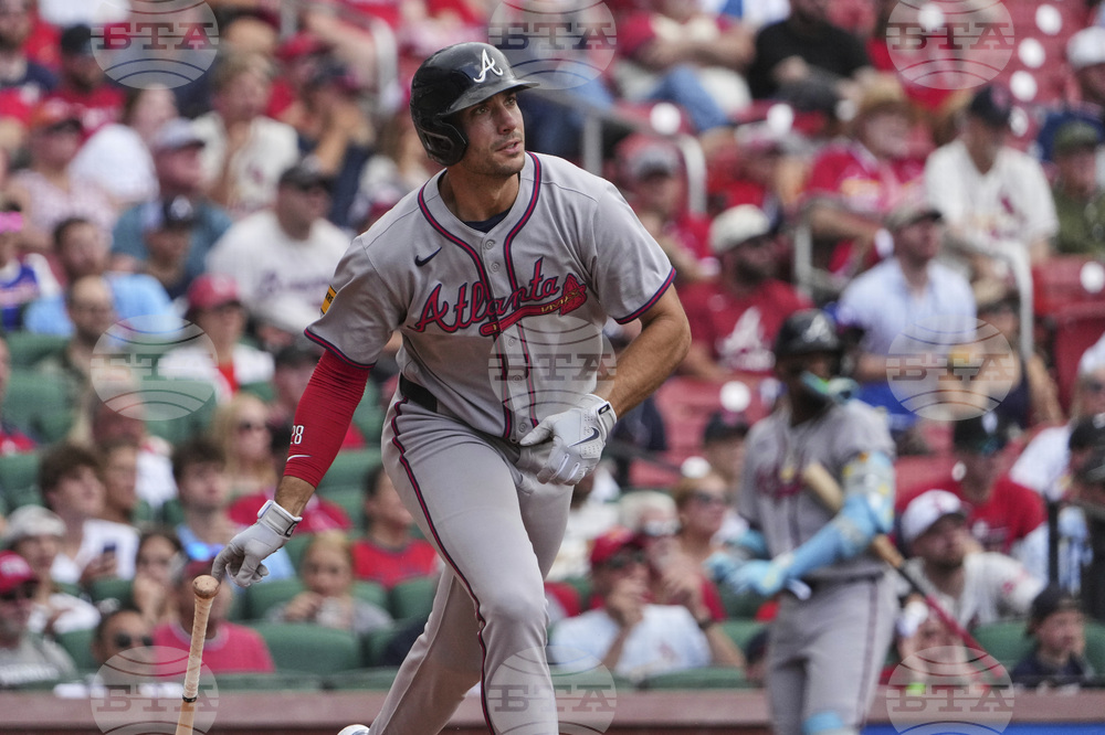 Braves Cardinals Baseball