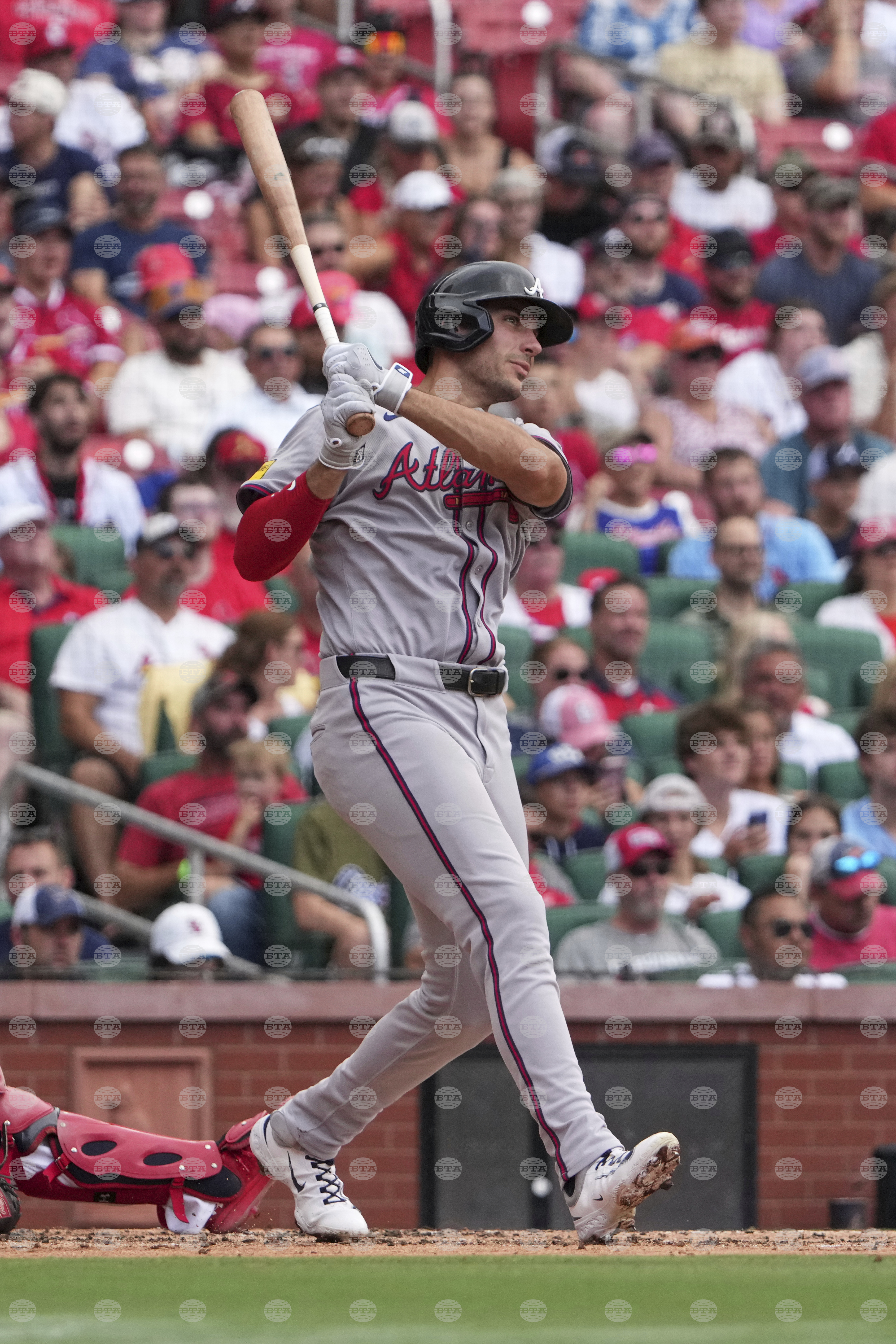 Braves Cardinals Baseball
