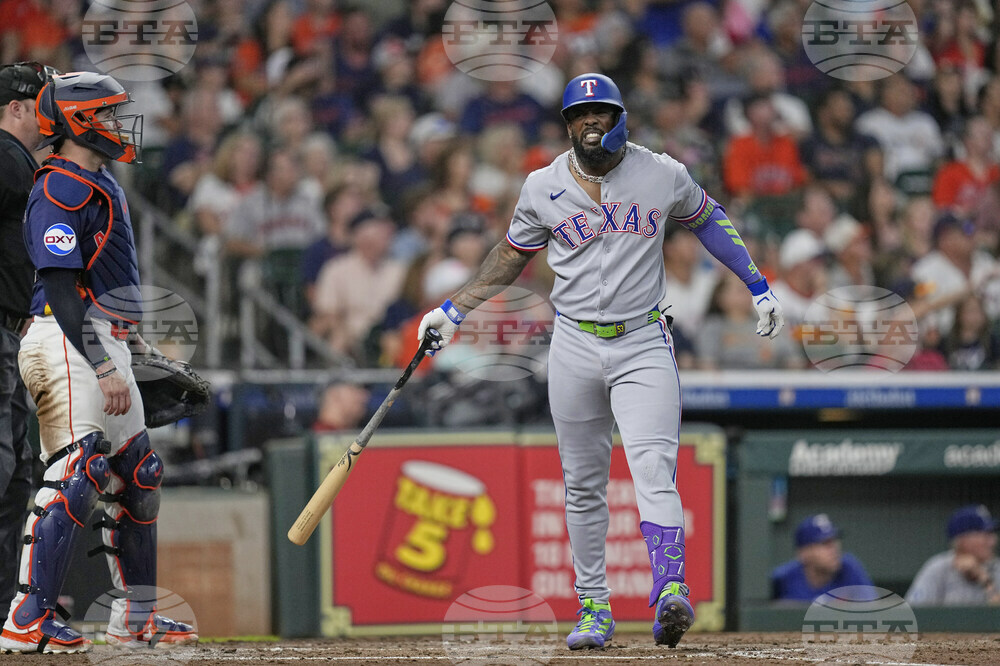 Rangers Astros Baseball