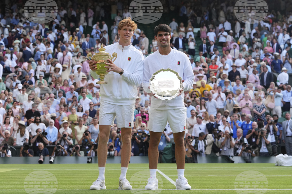 APTOPIX Britain Wimbledon Tennis