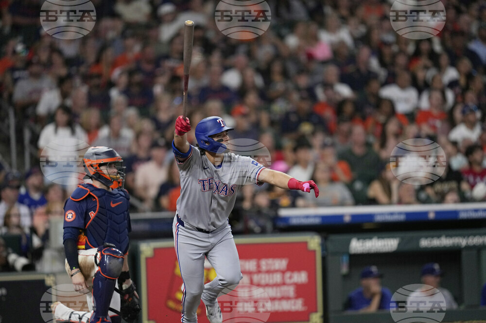 Rangers Astros Baseball