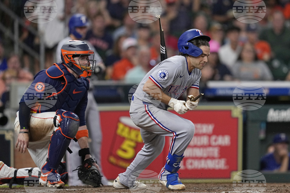 Rangers Astros Baseball
