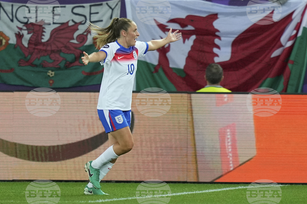 Euro 2025 England Wales Soccer