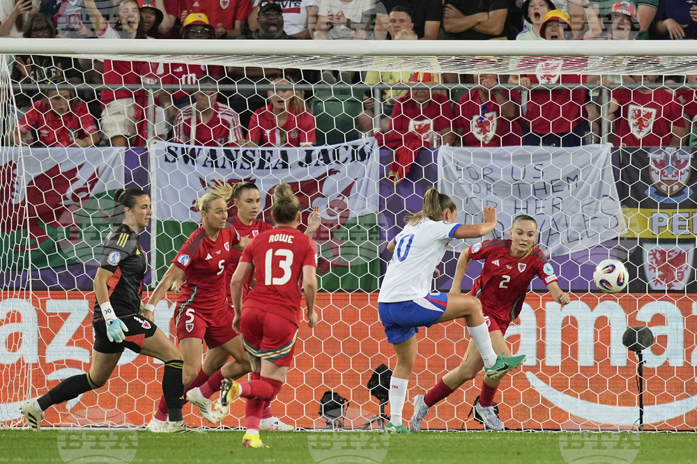 Euro 2025 England Wales Soccer