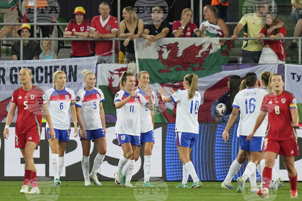 Euro 2025 England Wales Soccer