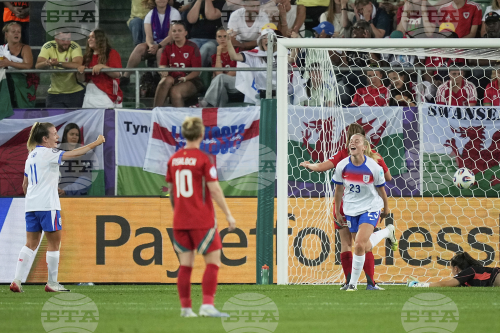 Euro 2025 England Wales Soccer