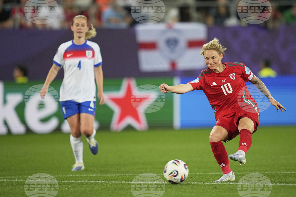 Euro 2025 England Wales Soccer